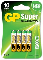 Батарейки BL4 GP LR3 Super Alkaline BL4 (цена за 4 шт.)