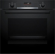 Духовой шкаф Bosch HBG536EB3 (Serie6 / 71 л / до 275 °C / чёрное стекло / Гриль / Телескоп. напр. (x1) / EcoClean Direct задняя стенка / SoftClose /A)