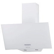 Вытяжка наклонная KRONA HELGA 600 white PB (950 м³/ч / 100 Вт / LED освещение 2x1 Вт / ширина - 59.6 см / белый / стекло)