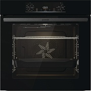 Духовой шкаф Gorenje BO6735E02BK (Essential / 77 л / до 300 °C / Чёрный, стекло / AquaClean / PerfectGrill / съемные направляющие / А / IconLED)