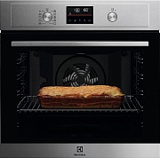 Духовой шкаф Electrolux EOF4P56X (SurroundCook 600 / 72 л / до 300°C / Нерж.сталь / Пиролиз / телескоп. напр. (x1))