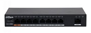 Коммутатор Dahua DH-PFS3009-8ET1GT-96 9-портовый неуправляемый настольный коммутатор с 8 портами РoЕ