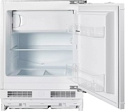 Холодильник встраиваемый Haier HUR100RU (Объем - 100 л / Морозилка - 13 л / Высота - 82 см / Жесткое крепление фасада / Капельная система / однодверн)