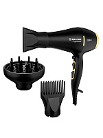 Фен Brayer BR3010 (полноразмерный / 2200 Вт / 3 режима / холодный воздух / шнур - 1.85 м / AC мотор / диффузор)