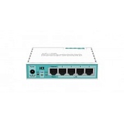 Маршрутизатор Mikrotik hEX (RB750Gr3) Проводной гигабитный 5-портовый роутер с поддержкой 3G/4G модемов и USB-портом и microSD-слотом