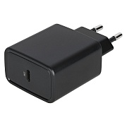 Сетевое зарядное устройство TFN WCRPD27 (USB Type-C/4.5A/33W/быстрая зарядка QC+PD/чёрное)