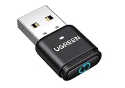 Адаптер Bluetooth UGREEN BT301 (35994) Адаптер с эмулятором движения мышки USB-A Bluetooth 5.4, цвет: серый