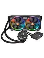 Водяное охлаждение Thermaltake Water 3.0 Riing RGB 240 для Soc-AM4/AM3+/2011-3/1151 (CL-W107-PL12SW-A)