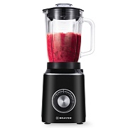 Блендер стационарный Brayer BR1209 (1000 Вт / скоростей 2 / импульсный режим / 1500 мл / материал чаши - стекло)