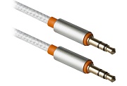 Кабель аудио (3.5mm Jack M - 3.5mm Jack M) 1.2м DEFENDER JACK01-03