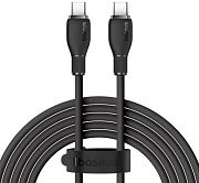Кабель Baseus Pudding Series Type-C - Type-C, 2м, (100W), Черный