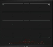 Поверхность индукционная Bosch PXY675DC5Z (Serie8 / Чёрная стеклокерамика / 4 конфорки / PowerBoost / РanBoos / FlexInduction / 7,4 кВт)