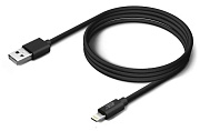 Кабель Borasco Lightning - USB, 1м, Черный