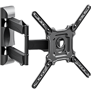 Кронштейн для ТВ ONKRON NP40 чёрный, для 32"-65", наклон 8°, поворот 180°, нагрузка до 35 кг, расстояние до стены 55-500 мм