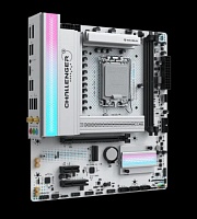 Материнская плата MAXSUN MS-Challenger Z890M WIFI ICE, /LGA 1851, Intel Z890, 2xDDR5, 2xM2, 3xSATA, HDMI+DP, Micro-ATX/(батарея CR2032 не установлена)