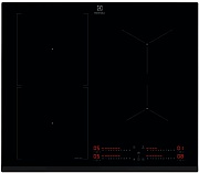 Поверхность индукционная Electrolux EIS62453 (SenseBoil700 / Черная / стеклокерамика / 4 конфорки(1.4/1.8/2.3/2.3кВт) / Bridge / Booster / 7.8кВт)