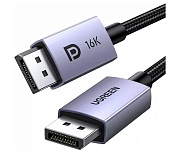 Кабель Displayport - Displayport Ugreen DP 118 (15384), DP v2.0 16K@30Hz, вилка-вилка, длина - 2 метра