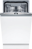 Машина посудомоечная встраиваемая 45 см Bosch SPV4EMX10E (Serie4 / 10 комплектов / 3 полки / расход воды - 8,9 л / InfoLight / Home Connect / А+)