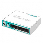 Маршрутизатор Mikrotik hEX lite (RB750r2) Проводной 5-и портовый роутер