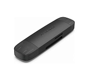 Кардридер Vention (CLKB0) USB 3.0 A+C (SD+TF) Цвет: Черный