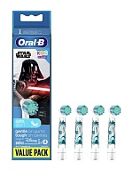 Насадка для зубных щеток Braun Oral-B Kids EB10S Star Wars (4 шт)