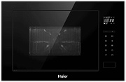 DSP Микроволновая печь встраиваемая Haier HMX-BTG259B (Чёрная / 25 литров / ширина - 59,5 см / 900 Вт / Гриль 1200 Вт)