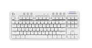 Беспроводная игровая клавиатура Logitech G715, (TKL (80%)/Механическая/BT/2.4), Белая