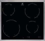 Поверхность электрическая Electrolux EHF16240XK (Radiant 300 / Черная / стеклокерамика / 4 конфорки(1.2/1.2/1.8/2.3кВт) / 6.5 кВт)