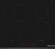 Поверхность индукционная Bosch PIF631HB1E (Serie6 / Чёрная стеклокерамика / 4 конфорки / CombiZone*1 / PowerBoost / ReStart / Home Connect / 7,4 кВт)