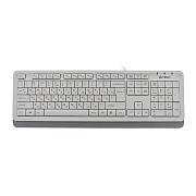 Проводная клавиатура A4Tech Fstyler FK10, (Полноразмерная/Кабель 1.5м/Мембранная), Белая