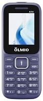 Телефон мобильный Olmio A14, синий