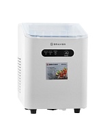 Генератор льда Brayer BR6302 (10кг/сутки, емкость для воды - 1л, емкость для льда - 0,4кг,охлаждение - воздушное, способ подачи воды - заливной)