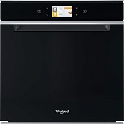 Духовой шкаф с добавлением пара Whirlpool W11I OP1 4S2 H (73 л / до 270 °C / Чёрный, стекло / SmartClean / Гриль / Метал. напр. / SoftClosing / A+)