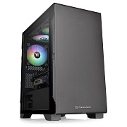 Корпус Thermaltake S100 mATX Tempered Glass 2*3.5, 2*2.5int, 1*120mm Fan  1*USB3, 2USB2 CA-1Q9-00S1WN-00