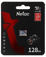 Память micro Secure Digital Card 128Gb Netac Ultra / без адаптера SD /NT02P500ULT-128G-S/
