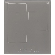 Поверхность индукционная KRONA MYSTERIUM max ih 45 GR (Узкая, 45 см / Графит / 3 конфорки /1,5 кВт /2,2 кВт /3 кВт /стеклокерамика/ STOP&GO / 6,2 кВт)