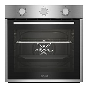 Духовой шкаф Indesit IFE 2630 IX (66 л / до 280 °C / Нерж. сталь / Паровая очистка / Гриль / Съемные направляющие / А)