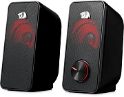 Колонки 2.0 Redragon Stentor / 6W / USB-питание  / RGB-подстветка / Чёрный / корпус - пластик