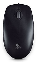 Проводная мышь Logitech M100, (проводная 1.8 м/1000 dpi), Черная