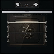 Духовой шкаф Gorenje BOX6737E01BG (Essential / 77 л / до 300 °C / Чёрный, стекло / AquaClean / PerfectGrill / съемные направляющие / А / IconLED)