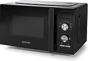 Микроволновая печь Gorenje MO20A3BH (Advanced / 20 л, 800 Вт, переключатели кнопки + поворотный механизм, черный)