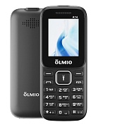 Телефон мобильный Olmio A14, черный