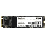 Жесткий диск SSD M.2 256 ГБ ExeGate NextPro+ UV500TS256 SATA III, TLC, R561/W500 МБ/с, 2280, 100 TBW (EX280472RUS)