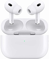 Беспроводные TWS наушники Apple AirPods Pro (2nd Gen 2023), (Type C, MagSafe, Bluetooth 5.3, AAC, SBC), Белые