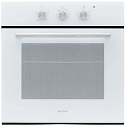 Духовой шкаф KRONA ESSENZA 60 WH G2 (68 л / до 260 °C / Белый / стекло / Традиционная очистка / Гриль / Рельефные направляющие / А)