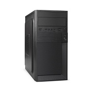 DSP Корпус Minitower ExeGate BAA-105U2-01-AAA450 (mATX, БП AAA450 с вент. 8см, 2*USB+2*USB3.0, аудио, черный)