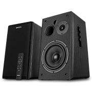 Колонки 2.0 SVEN MC-50 / 210W / Питание - 220В / Bluetooth / HDMI /Оптический вход / Пульт ДУ / Чёрный / Корпус - дерево (MDF)