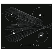 Поверхность индукционная KRONA MERIDIANA 60 BL (Черный  / 4 конфорки / (1,2/1,8/1,8/1,2) кВт / стеклокерамика / STOP&GO / 7,2 кВт)