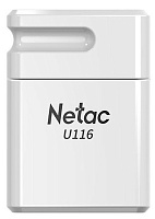 Память USB3.2 Flash Drive 32Gb Netac U116 mini WHITE  /NT03U116N-032G-32WH/