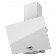 Вытяжка наклонная KRONA GABRIELE 500 white PB (780 м³/ч / 100 Вт / LED освещение 2x1 Вт / ширина - 49.6 см / белое стекло)